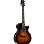 Taylor  324CE-BE Builder's Edition Acoustic-Electric Guitar, Mahogany/Ash Shaded Edgeburst